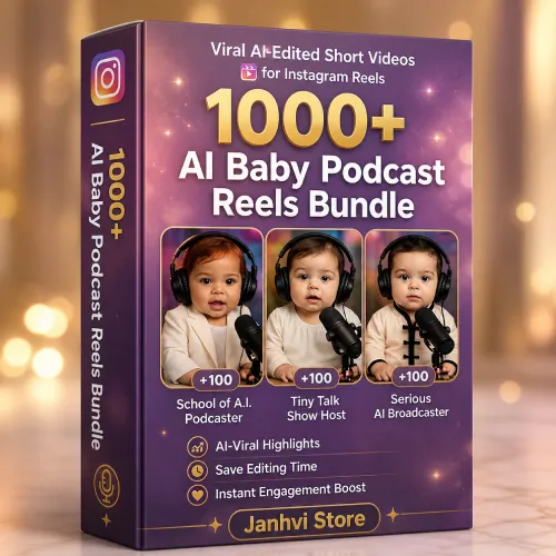 AI Baby Podcast Reels Bundle