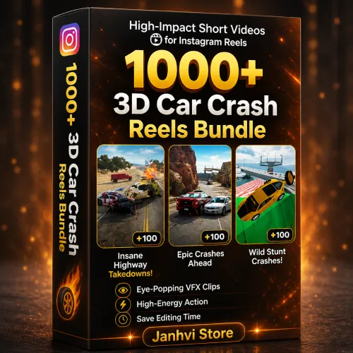 3D Car Crash Reels Bundle